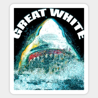 Great White Sticker